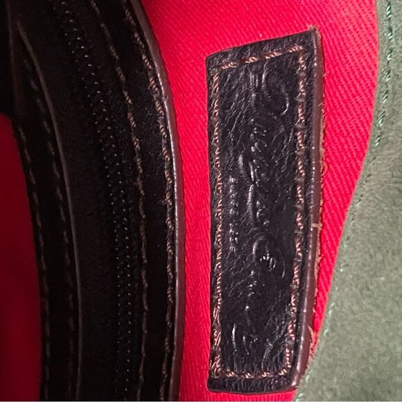 Dooney and Bourke Florentine Black Leather Satchel Handbag - Picture 9 of 14